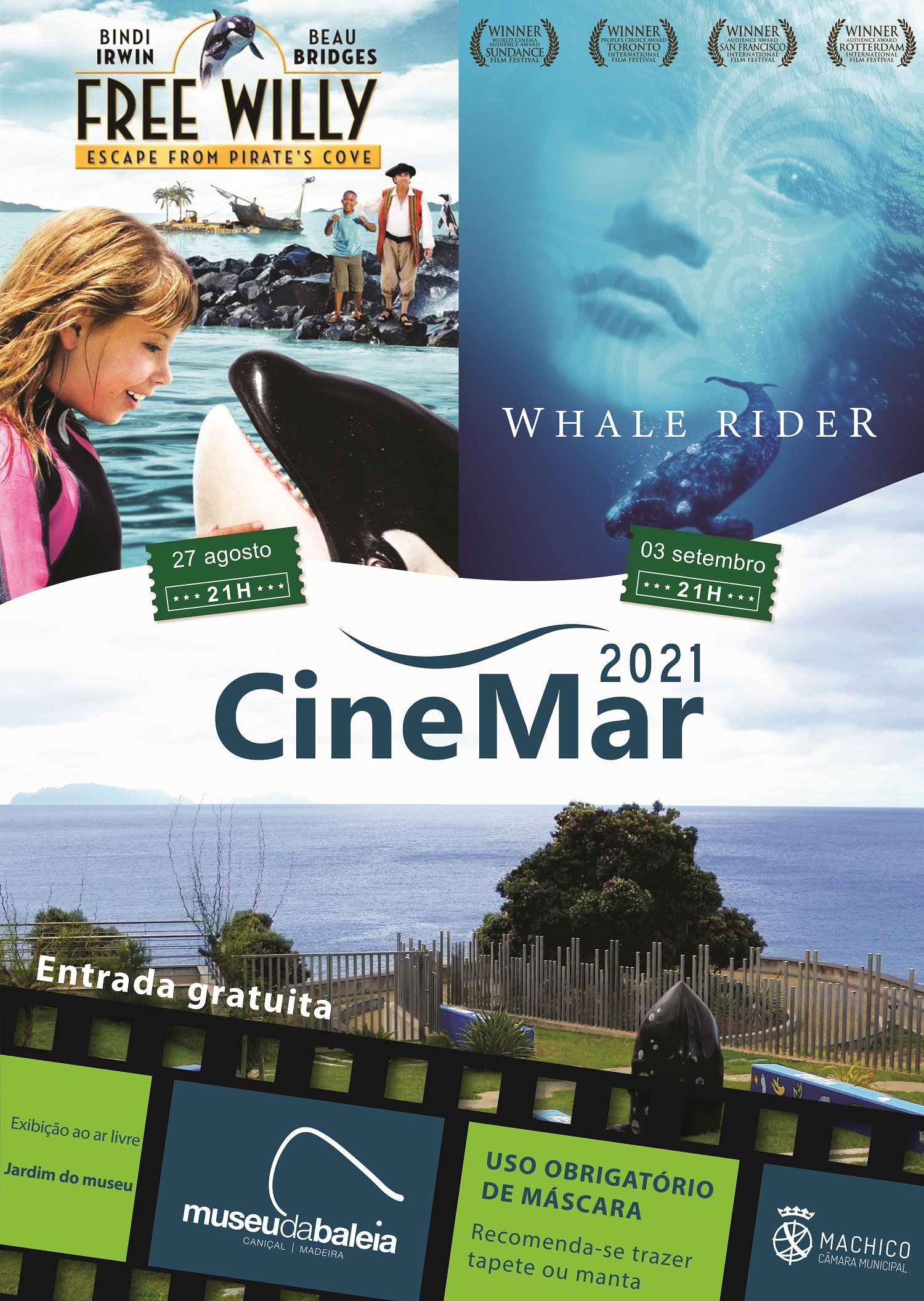 Cartaz ciclo de cinema 2021