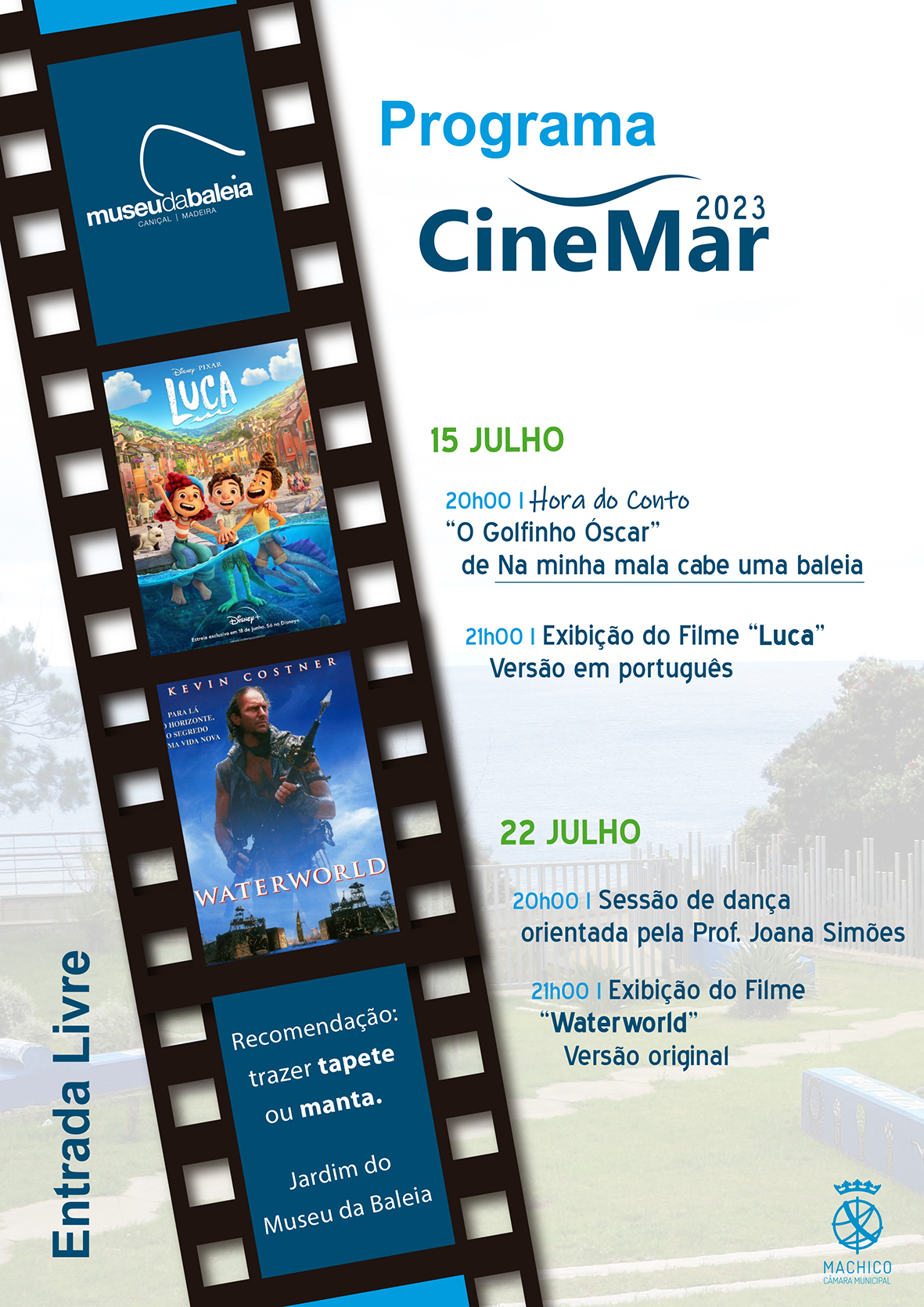 Cartaz ciclo de cinema-Programa