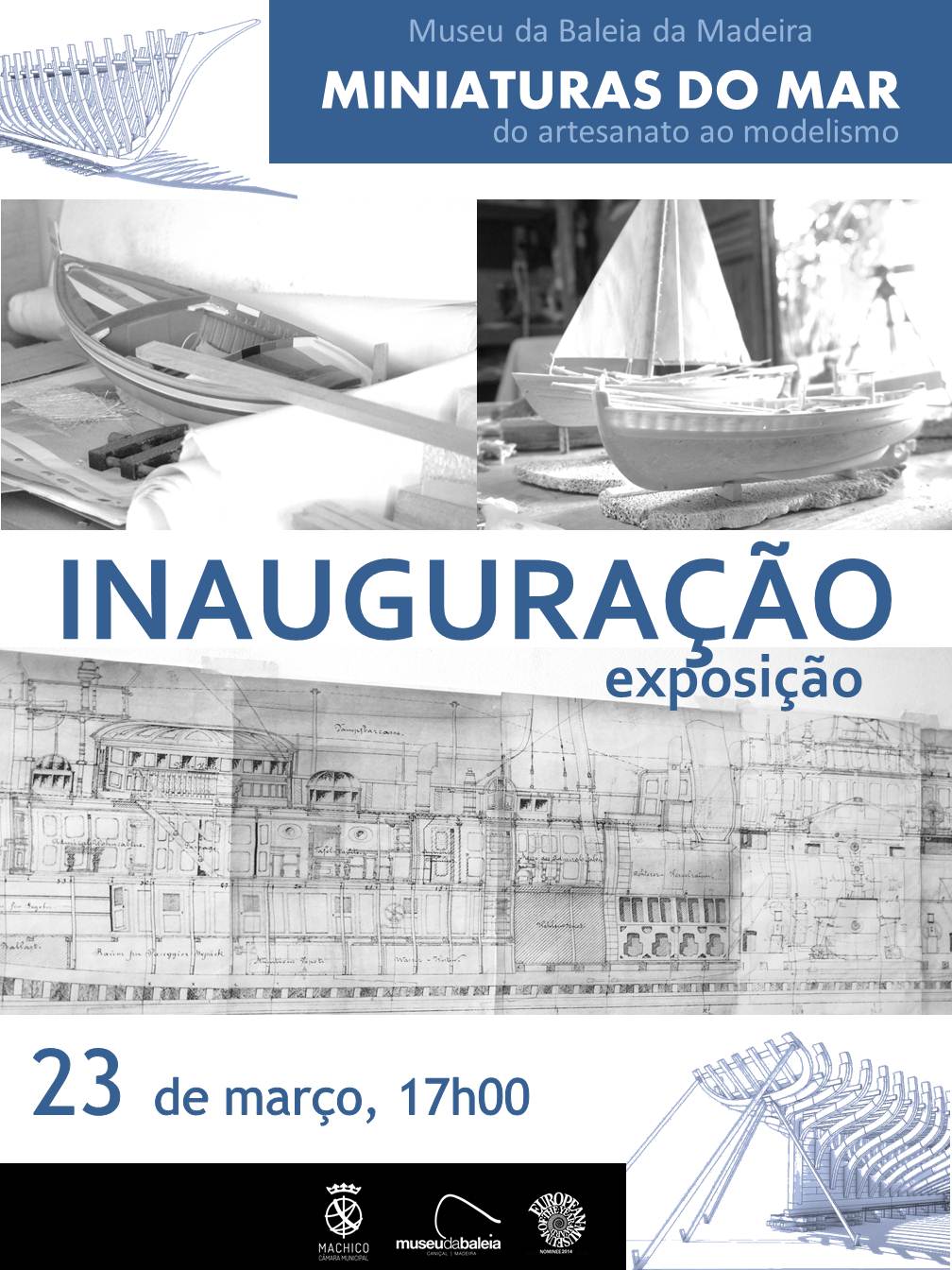 Cartaz miniaturas do mar